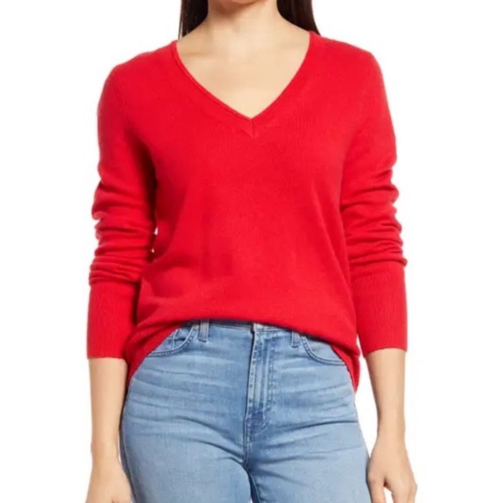 Halogen 100% cashmere sweater